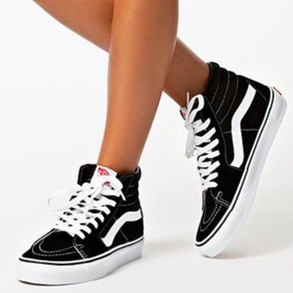 vans slim high top